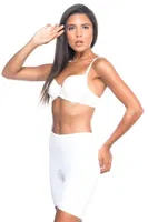 Çift Katlı Lazer Boxer Korse Emay 2800 Beyaz