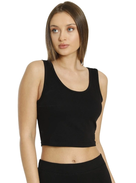 Crop Fit Askılı T-Shirt Dono 2252