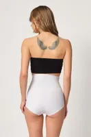 Dantelli Slip Korse Emay 2842 Beyaz görsel 8