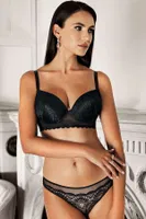 Desteksiz Sütyen Dantelli New Bra Lingerie 3019 Siyah detay görünüm