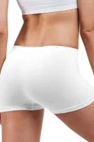 Dikişsiz Kadın Boxer Elite Life 830 Beyaz detay görünüm