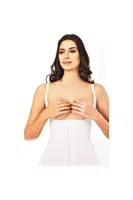 Göbek Bölgesi Için Toparlayıcı Ve Sıkılaştırıcı Agraflı Korse Elite Life 975 Beyaz görsel 5