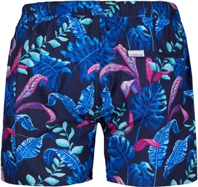 Doreanse Doreanse Erkek Cepli Mavi Desenli Şort Mayo 3819 - Alternatif Görünüm