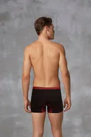 Doreanse Erkek Modal Boxer 1752 Siyah detay görünüm