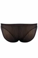 Doreanse Erkek Transparan Slip 1301 Siyah görsel 4