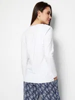 Doremi Bayan Pijama Üstü Beyaz görsel 5