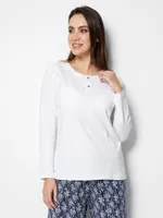Doremi Bayan Pijama Üstü Beyaz görsel 8