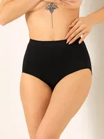 DoReMi Dikişsiz Seamless Kadın Yüksek Bel Slip Siyah görsel 6