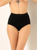 DoReMi Dikişsiz Seamless Kadın Yüksek Bel Slip Siyah görsel 10