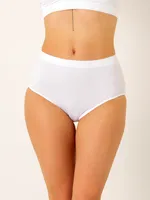 DoReMi Dikişsiz Seamless Kadın Yüksek Bel Slip Beyaz görsel 13