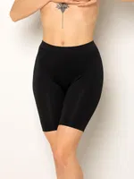 DoReMi Seamless Kadın Kısa Tayt Siyah farklı açı