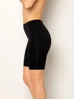 DoReMi Seamless Kadın Kısa Tayt Siyah görsel 6