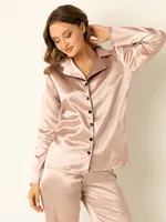 DoReMi Uzun Kollu Saten Pijama Takımı görsel 14