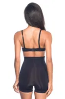 Düşük Bel Boxer Korse 7027 Siyah farklı açı