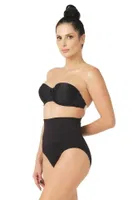 Düşük Bel Slip Korse 2021 Siyah görsel 11