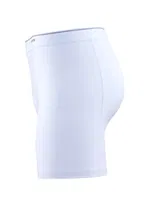 Elastan Erkek Pamuk Retro Boxer Tender Cotton BlackSpade 9216  Beyaz detay görünüm