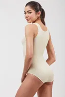 Elite Life Kadın Kalın Askılı Slip Body 878 Ten detay görünüm