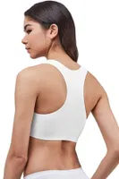 Elite Life Kadın Sporcu Dikişsiz Büstiyer 775 Beyaz görsel 6