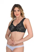 Emay 178 Toparlayıcı Minimizer Dantelli Sütyen B CUP farklı açı