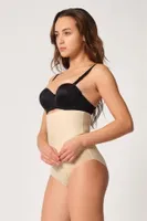 Emay 2945 Tüllü Karyokalı Lazer Slip Korse Ten görsel 5