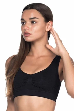 Emay Emay Dikişsiz Dekolte Toparlayıcı Sütyen 4015 - Alternatif Görünüm