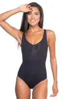 Emay Dikişsiz Korse - Body Slip 2018 Siyah görsel 10