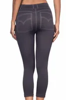 Kot Pantolon Tayt Emay Dikişsiz 3801 Antrasit farklı açı