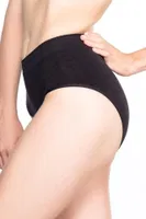 Emay Düşük Bel İnce Slip Korse 7025 Siyah görsel 7