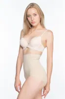 Emay İnce Yüksek Bel Slip Korse 7024 Ten görsel 4