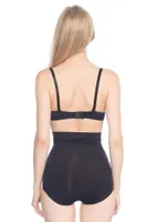 Emay İnce Yüksek Bel Slip Korse 7024 Siyah görsel 10