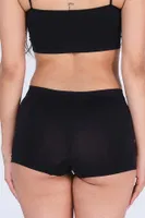 Emay Seamless Boxer Külot Korse 3000 Siyah görsel 4