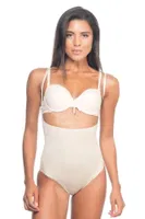 Emay Seamless Göğsü Açık Slip Boy Korse 2073 Beyaz görsel 8