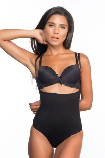 Emay Seamless Göğsü Açık Slip Boy Korse 2073