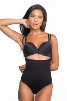 Emay Seamless Göğsü Açık Slip Boy Korse 2073 Siyah
