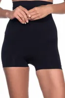 Emay Seamless Masaj Özelllikli Kısa Paça Boxer Korse 2055 Siyah görsel 6