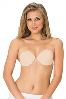 Emay Sırtı Şeffaf Desteksiz Straplez Sütyen 721 Ten farklı açı