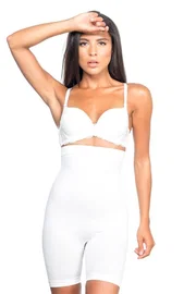 Emay Emay Yüksek Bel Desenli Boxer Korse 2077