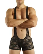 Erkek BodySuit Doreanse 3011 Siyah