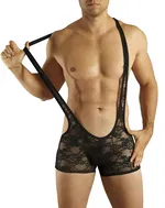 Erkek BodySuit Doreanse 3011 Siyah farklı açı