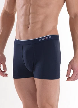 Black Spade Erkek Boxer 2li Paket Stripes Lacivert BlackSpade 9551