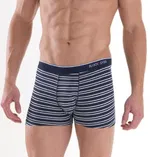 Erkek Boxer 2li Paket Stripes Lacivert BlackSpade 9551 Lacivert detay görünüm