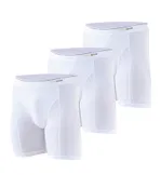 Erkek Boxer 3lü Paket 9683 Beyaz BlackSpade Beyaz