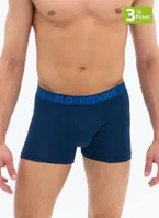 Erkek Boxer 3lü Paket Modern Basics Gri Lacivert Siyah BlackSpade 9473  Siyah görsel 4