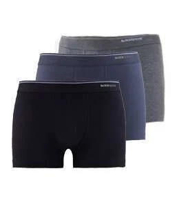 Black Spade Erkek Boxer Shorty Antrasit 3lü Paket Tender Cotton BlackSpade 9670