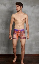 Doreanse Erkek Modal Çok Renkli Baskılı Boxer Doreanse 1824