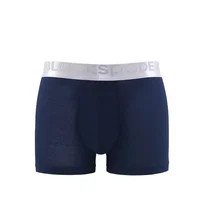 Black Spade Erkek Modal Elastan Boxer Silver Lacivert BlackSpade 9302 
