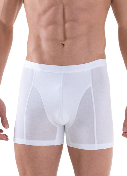 Pamuk Beyaz Boxer Aura Black Spade 9502