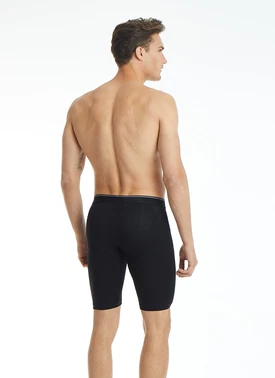 Black Spade Erkek Pamuk Elastan Boxer Tender Cotton Siyah BlackSpade 9230  - Alternatif Görünüm