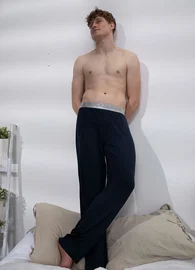 Black Spade Erkek Pijama Altı Silver Lacivert BlackSpade 9304