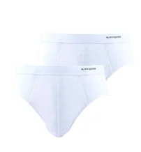 Black Spade Erkek Slip Külot 2li Paket Loose Fit Beyaz BlackSpade 9625 